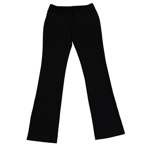 Express Pants - Express Design Studio Bootcut Low Rise Pants Size 0 Stretch Pockets Solid Black